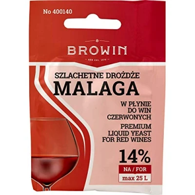 Abbildung von Wein Flüssighefe Malaga 20ml BROWIN Weinhefe Hefekultur hefe Heferasse