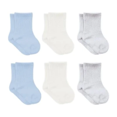 Abbildung von bistyle Baumwolle 6 Paar Baby Socken für Neugeborene Säugling 0 3 Monate bis 2 Jahre Duftend Jungen Mädchen Kleinkind (as3, age, 12_months, 24_months, Blau)