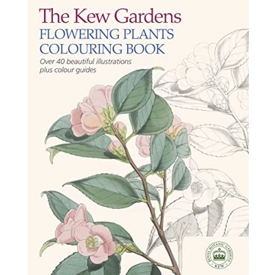 Abbildung von The Kew Gardens Flowering Plants Colouring Book: Over 40 Beautiful Illustrations Plus Colour Guides (Kew Arts &amp; Activities)
