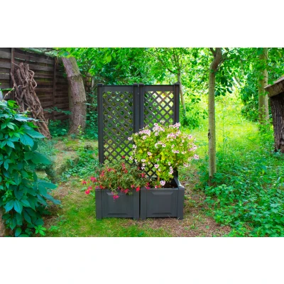Abbildung von KHW Spalier, (1 St.), mit Pflanzkasten, BxTxH: 43x43x140 cm