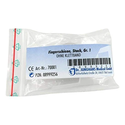 Abbildung von Fingerschiene nach Stack Gr.1 1 St