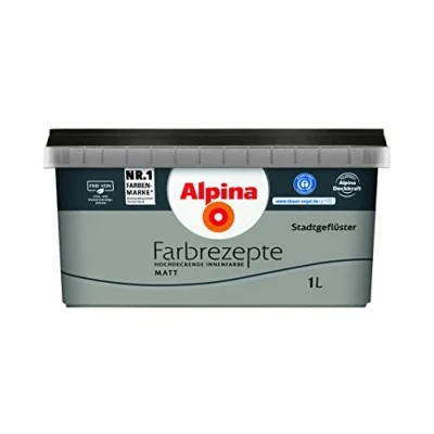 Abbildung von Alpina Farbrezepte Stadtgeflüster matt 1 Liter