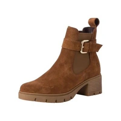 Abbildung von Tamaris Stiefelette, Damen, Größe: 41, Cognac Schuhe