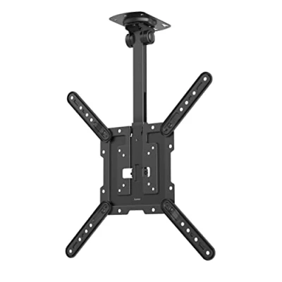 Abbildung von Hama TV Deckenhalterung schwenkbar (bis 65 Zoll 40kg VESA 400x400, drehbar) Deckenhalterung, Zoll)