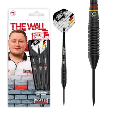 Abbildung von BULL&#039;S Unisex Erwachsene Martin Schindler Dart, Schwarz, 23g