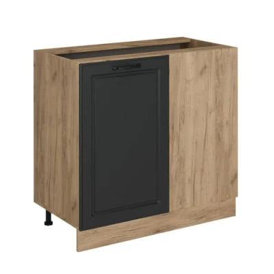 Abbildung von Vicco Eckunterschrank R Line, Anthrazit Landhaus, 86 cm ohne Arbeitsplatte