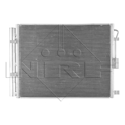 Abbildung von NRF EASY FIT 350230 Klimakondensator mit Trockner, Dichtring 12,9 8,6 Aluminium 470 HYUNDAI: i30 II Schrägheck, Coupe