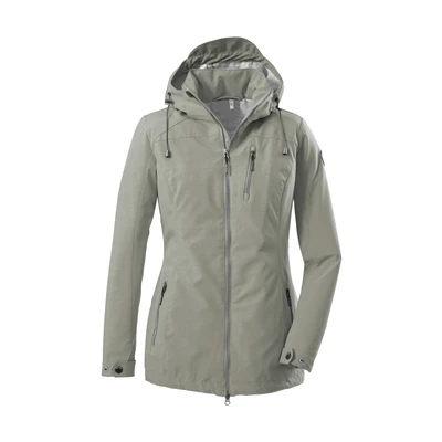 Abbildung von G.I.G.A. DX Damen Casual Softshelljacke mit abzippbarer Kapuze Solena, helloliv, 36, 33059 000