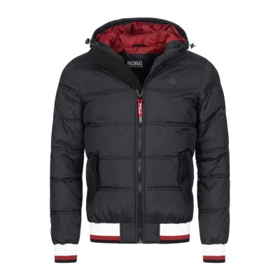 Abbildung von Indicode Jeans Regular FIT Winterjacke, Herren, Größe: Small, Black