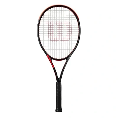 Abbildung von Tennisschläger Erwachsene Wilson Clash Team V3 schwarz/orange