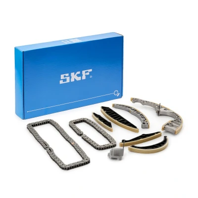 Abbildung von SKF VKML 81009 Steuerkettensatz ohne Kurbelwellenzahnrad Simplex, Kette geschlossen AUDI: Q7, A4 B8 Avant, A6 C7 Limousine