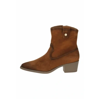 Abbildung von Caprice Cowboy/Bikerstiefelette, Damen, Größe: 38, Nut suede Schuhe