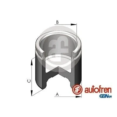 Abbildung von AUTOFREN SEINSA D025133 Kolben, Bremssattel 48 Vorderachse Ate VOLKSWAGEN: GOLF 2, Polo II Schrägheck