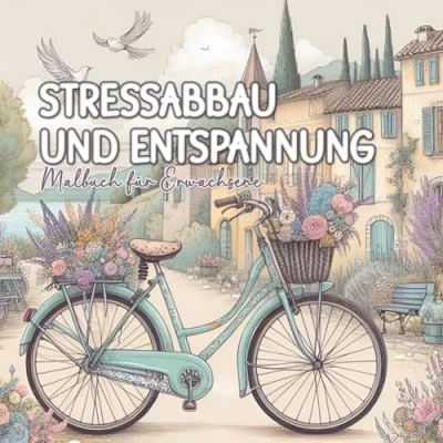 Abbildung von Stressabbau und Entspannung Malbuch für Erwachsene: Ausmalbuch mit 70 Designs: Feen, Landschaften, Mandalas, Häuser, Blumen Tiermotiven zur ... Förderung von innerer Ruhe Kreativität.