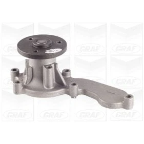 Abbildung von GRAF PA1119 Wasserpumpe mit Dichtung mechanisch Messing für Keilrippenriementrieb HONDA: CIVIC 8 Hatchback, HR V II, Jazz 3 Schrägheck