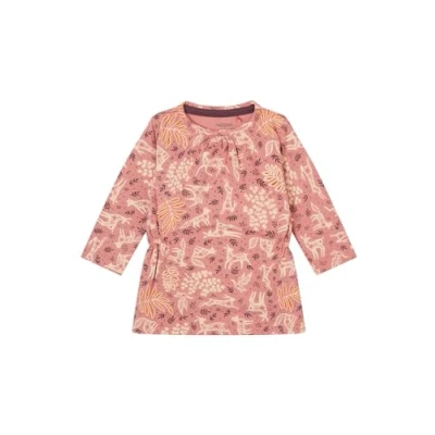 Abbildung von Noppies Faura Jerseykleid für Kinder, Größe: 50, Old rose