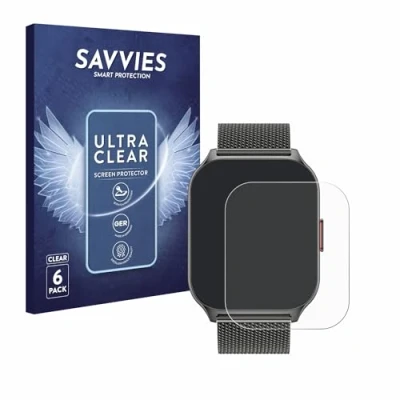 Abbildung von Savvies 6 Stück Schutzfolie für Zoskvee P95 2&quot; Displayschutz Folie Ultra Transparent