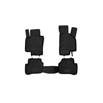 Abbildung von Element Passgenaue Premium Antirutsch Gummimatten Fußmatten für VW Passat 3C B6 B7 Bj 05 16