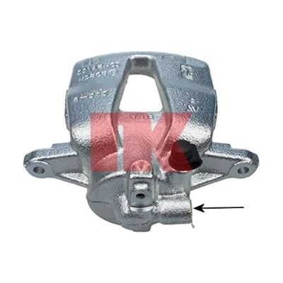 Abbildung von NK 2136250 Bremssattel Gusseisen FIAT: Grande Punto Schrägheck, Panda II 500 OPEL: Corsa D Adam, ALFA ROMEO: MiTo