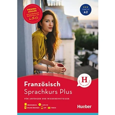 Abbildung von Hueber Sprachkurs Plus Französisch Premiumausgabe: Für Anfänger und Wiedereinsteiger / Buch mit Audios Videos online, Online Übungen LEO Onlinekurs