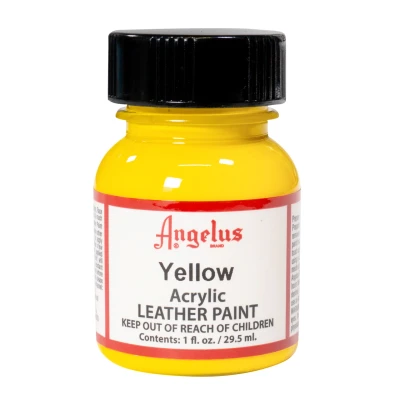 Abbildung von Angelus Lederfarbe Gelb 29,5ml