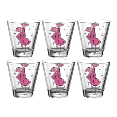 Abbildung von Leonardo Trinkbecher 215ml Flamingo Bambini