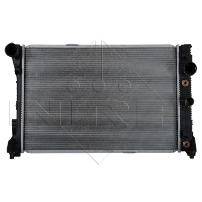Abbildung von NRF EASY FIT 58335 Kühler, Motorkühlung Aluminium 640 427 27 mit Dichtring Kühlrippen gelötet MERCEDES BENZ: C Klasse T modell, E modell