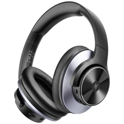 Abbildung von OneOdio A10 Over Ear Headset Bluetooth® Stereo Schwarz, Blau High Re Kopfhörer
