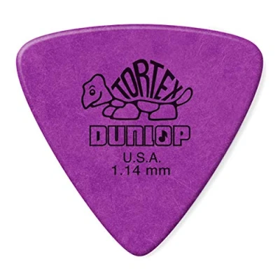 Abbildung von JIM DUNLOP Plektrum Tortex Triangel 1,14mm 72 Stück