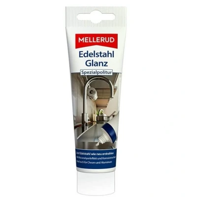 Abbildung von MELLERUD Edelstahl Glanz Spezialpolitur, 75 ml Flüssigreiniger