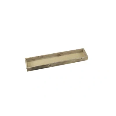 Abbildung von DARO DEKO Holz Tablett Natur länglich 1 Stück S 48 x 10cm