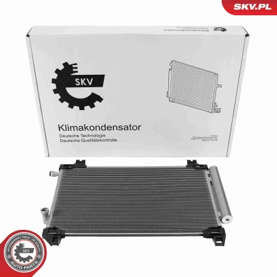 Abbildung von ESEN SKV 86SKV560 Klimakondensator mit Trockner Aluminium 548mm TOYOTA: Yaris III Schrägheck