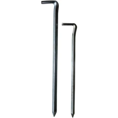 Abbildung von CAO 6 Heringe quadratisch 160 mm Zelt Erwachsene Unisex
