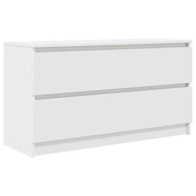Abbildung von vidaXL TV Schrank Weiß 100x35x54 cm Holzwerkstoff (1 St)