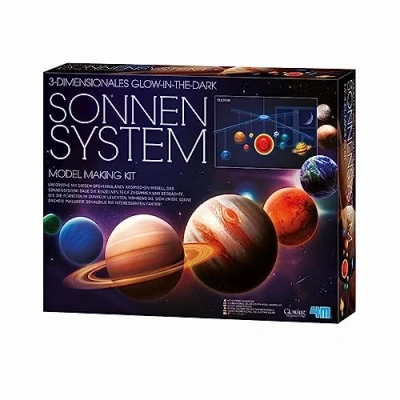 Abbildung von 4M Experimentierkasten Model Making Kit 3D Leuchtendes Sonnensystem