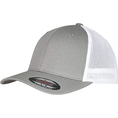 Abbildung von Flexfit Cap, Größe: L/XL, Grey/white