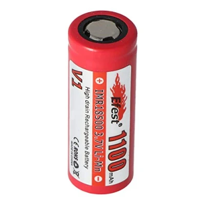 Abbildung von Efest IMR 18500 V1 1100mAh 3,7V (Pluspol flach)