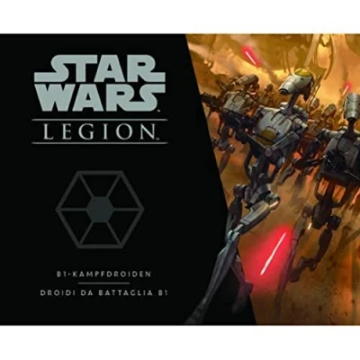 Abbildung von Atomic Mass Games, Star Wars: Legion B1 Kampfdroiden, Erweiterung, Tabletop, 2 Spieler, Ab 14+ Jahren, 120 180 Minuten, Deutsch