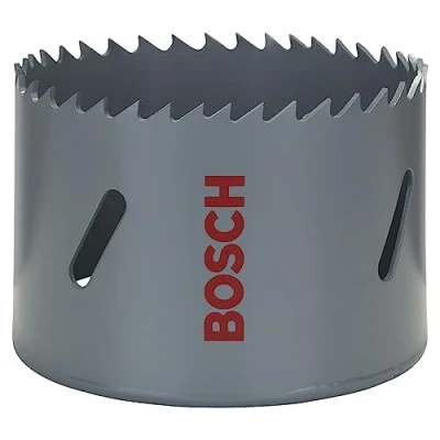 Abbildung von Bosch Accessories Professional 1x Lochsäge HSS Bimetall für Standardadapter (für Metall, Aluminium, rostfreiem Edelstahl, Kunststoffen und Holz, Ø 73 mm, Zubehör Bohrmaschine)