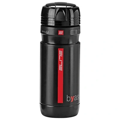 Abbildung von Elite Transportflasche BYASI schwarz Durchmesser 74mm 550ml