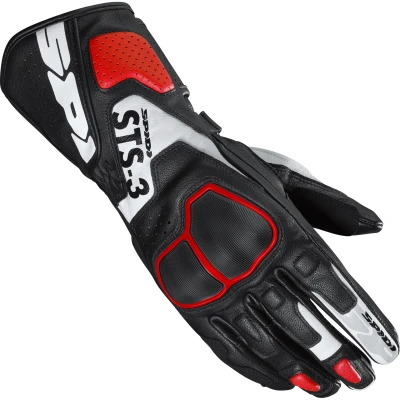 Abbildung von SPIDI STS 3 Damen Motorrad Handschuhe (Black/Red,S)