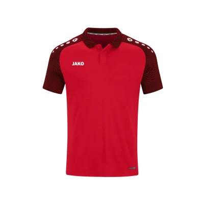 Abbildung von JAKO Poloshirt, Herren, Größe: 46/48, Rotschwarz