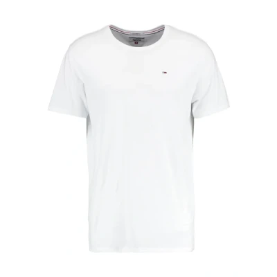 Abbildung von Tommy Jeans Original TEE Tshirt basic, Herren, Größe: Small, Classic white