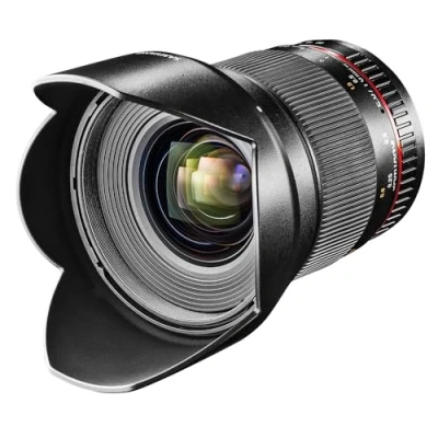 Abbildung von Samyang 16mm F2.0 Objektiv für Anschluss Pentax K