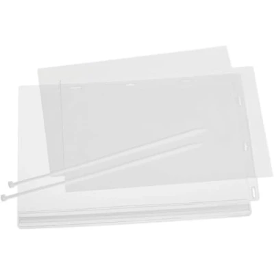 Abbildung von Durable 502719 Plakattasche wasserdicht A4 Kabelbinder, Beutel à 5 Stück, transparent