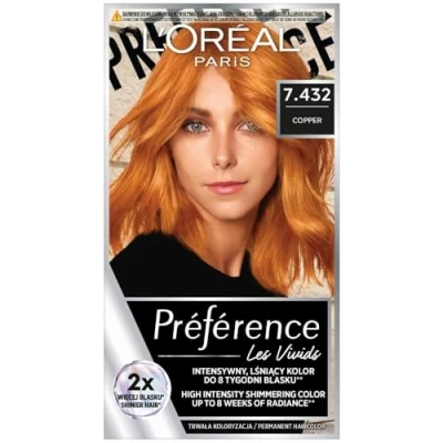 Abbildung von L&#039;Oreal Paris L&#039;OREAL_Preference Vivid Colors Haarfarbe 7.432 Cooper