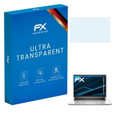 Abbildung von atFoliX Schutzfolie kompatibel mit HP EliteBook 1040 G9 Folie, ultraklare FX Displayschutzfolie (2X)