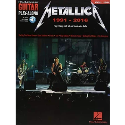 Abbildung von Metallica: 1991 2016: Guitar Play Along Volume 196 [With Access Code] (Hal Leonard Along, Band 196) 196,