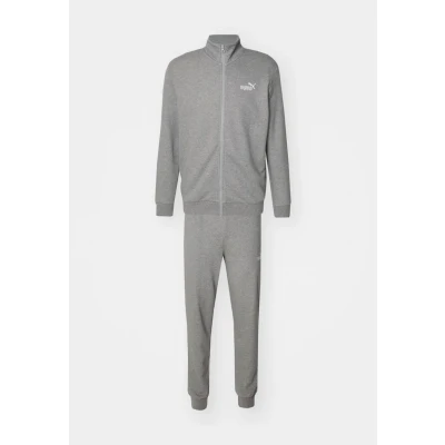 Abbildung von Puma Essentials Jogginganzug Herren Mit Plain Medium Gray Heather Größe: M
