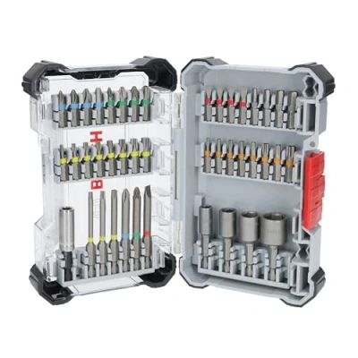Abbildung von Bosch 43x Extra Hard Schrauberbit Set, 43‑tlg. (197 x 110,5 mm, Professional Zubehör Schraubendreher, Bohrschrauber)